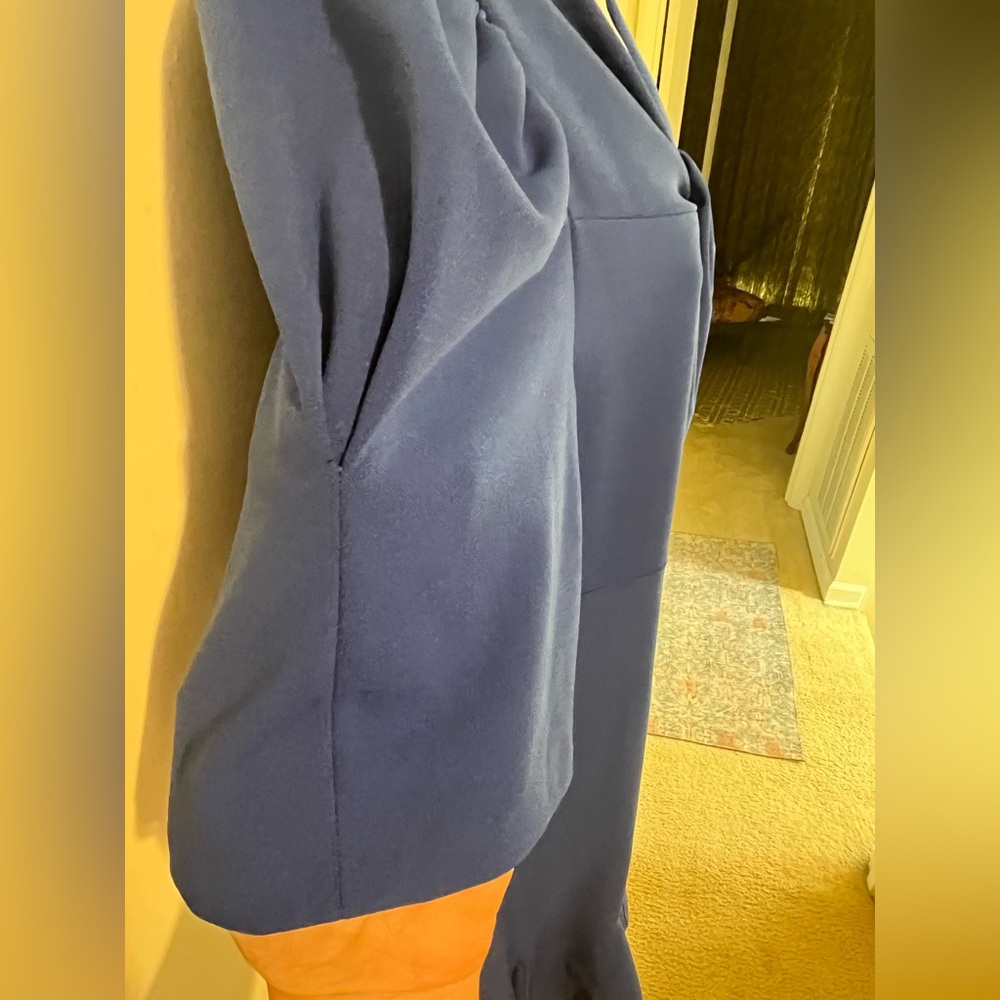 DKNY royal blue dress size 16 - Picture 4 of 7